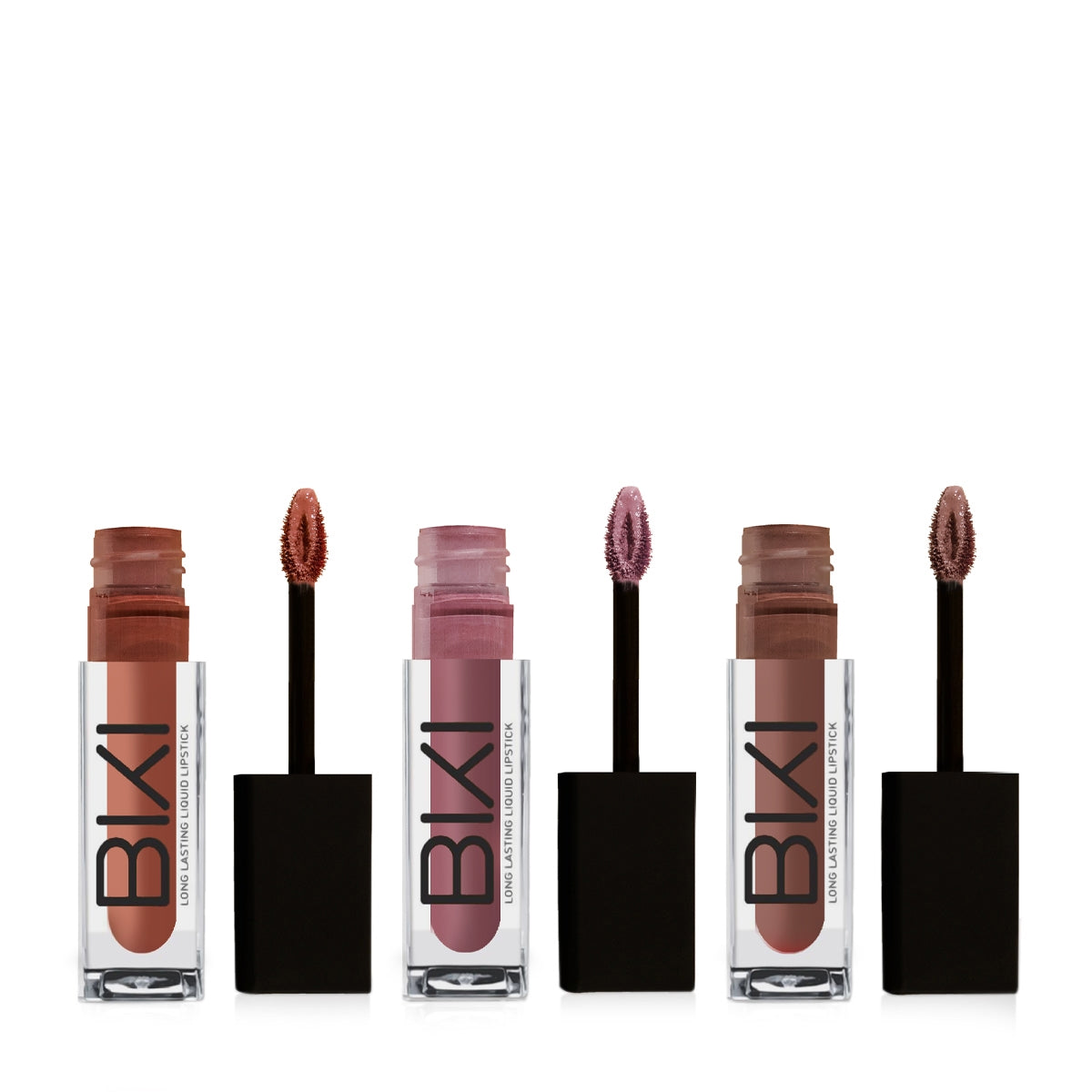 Biki's Set 1 - Pack of 3 Liquid Matte Lipsticks